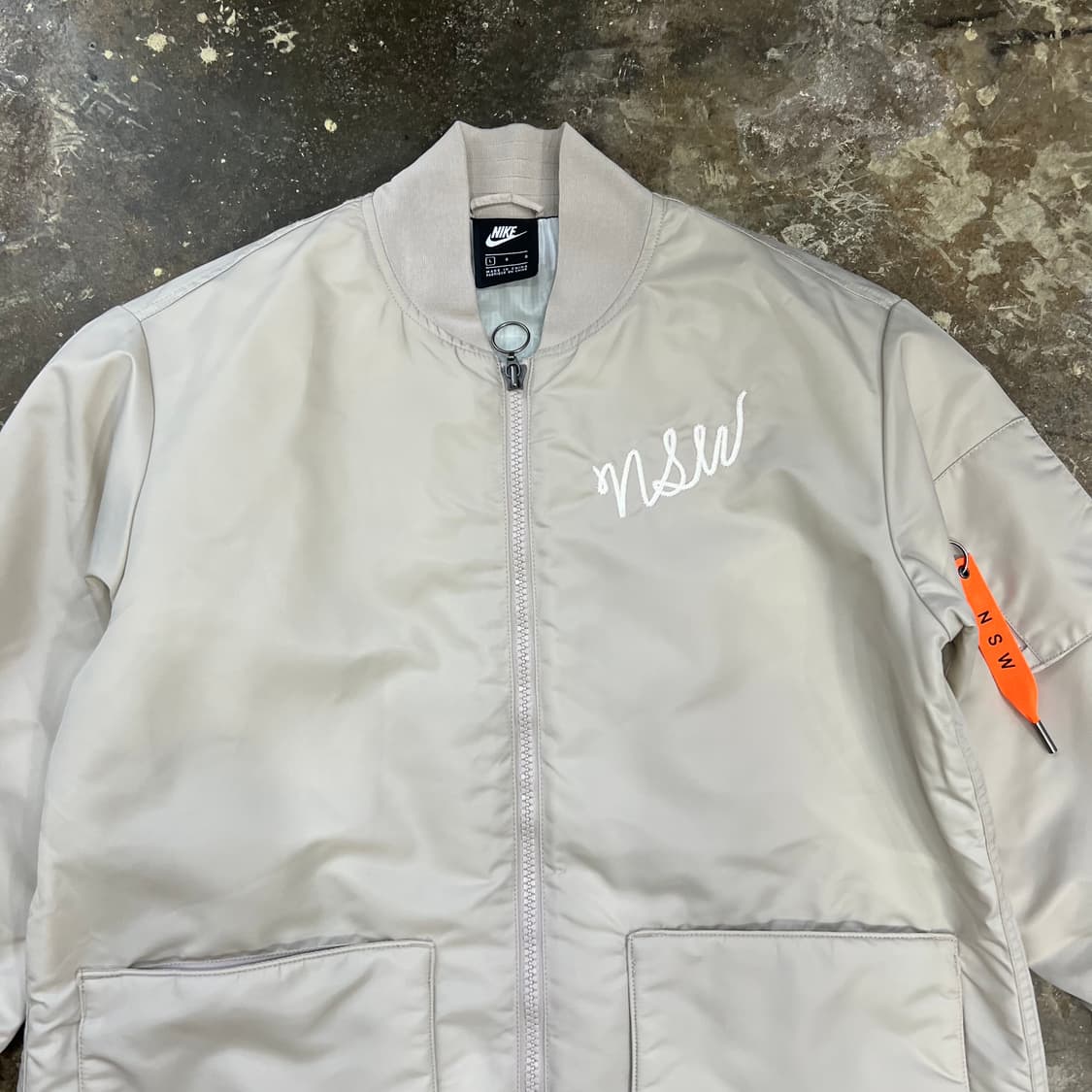 L) 나이키 nsw 항공점퍼 롱항공점퍼 ma-1 점퍼 상품이미지5