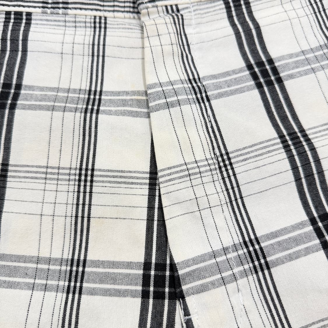 디키즈 빈티지 체크 카펜터 쇼츠 반바지 화이트 상품이미지7