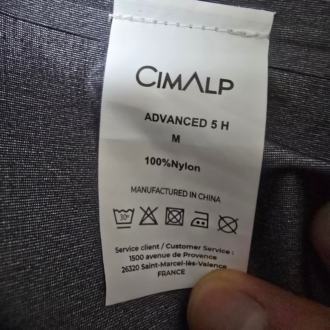 시말프 어드밴스드 5H 자켓(Cimalp Advanced 4H)M사이즈 상품이미지3