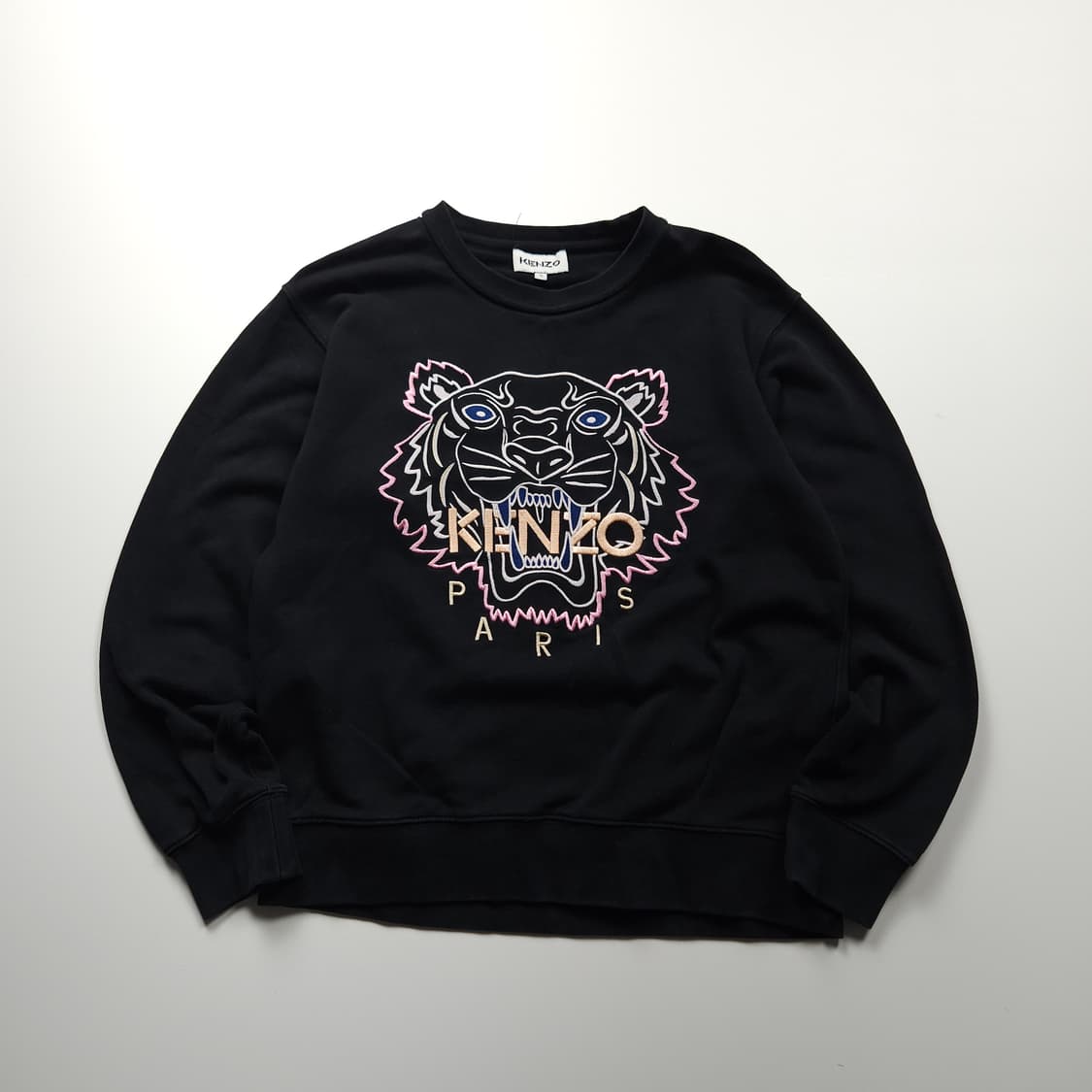 겐조 타이거 빅로고 우먼시 크롭 맨투맨 (S) 상품이미지1