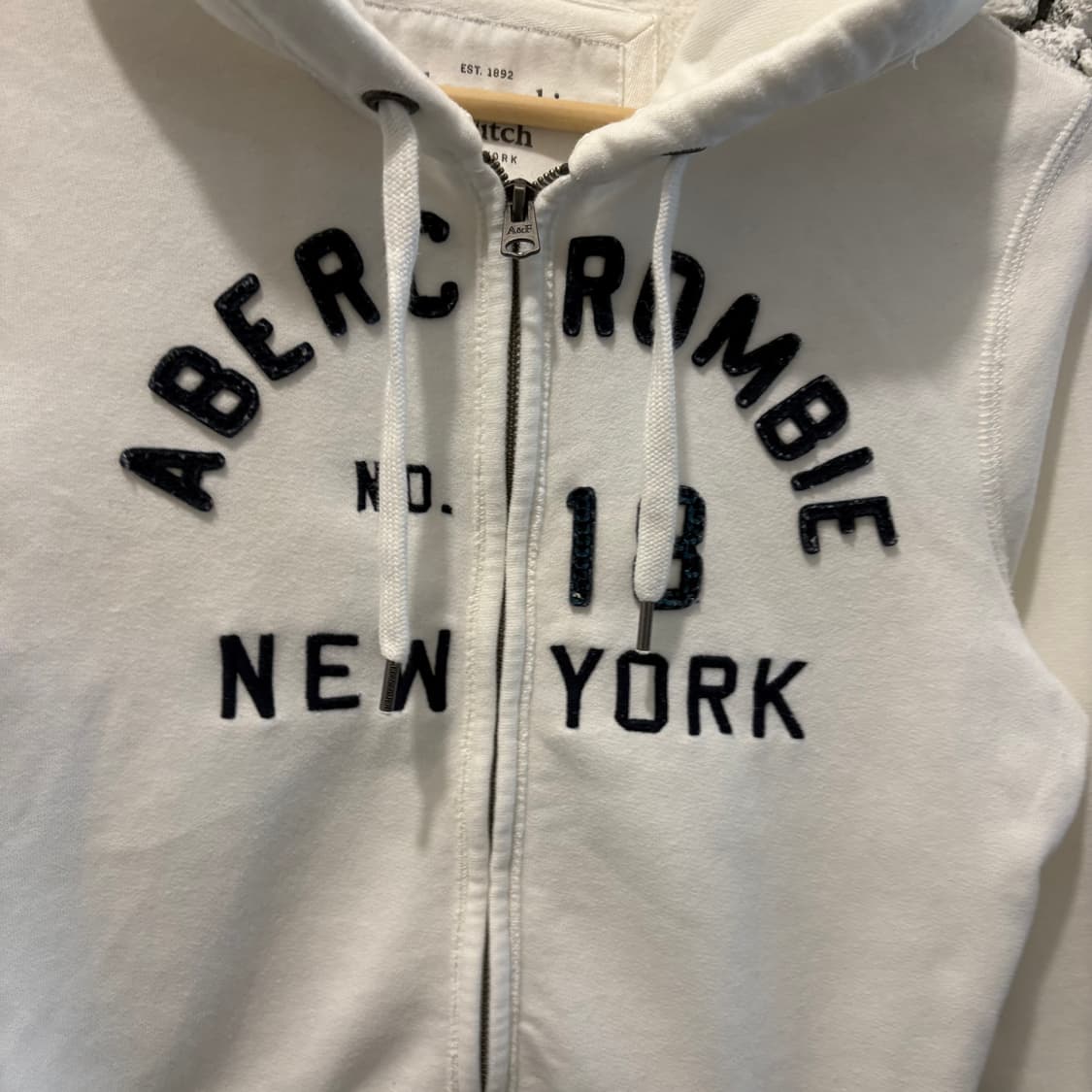 아베크롬비 New York 빈티지 후드집업 상품이미지2