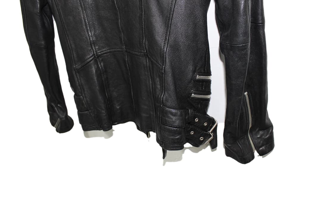 2000s JAPAN Lambskin Leather BikerJacket 상품이미지7