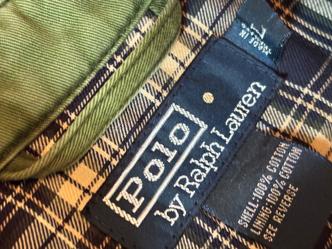 폴로 랄프로렌 그린 코튼 자켓 L 상품이미지3