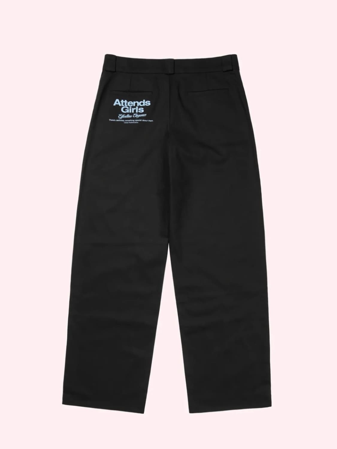 어텐즈 attends girls chino pants 블랙 상품이미지1