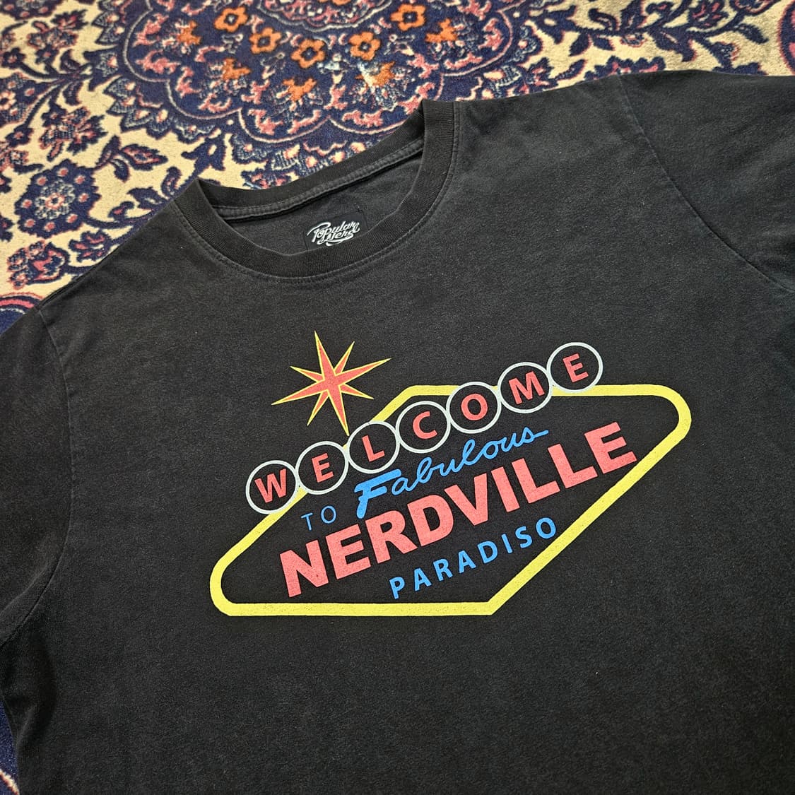 파뮬러너드 Nerdville Sign 반발티셔츠 M 상품이미지2