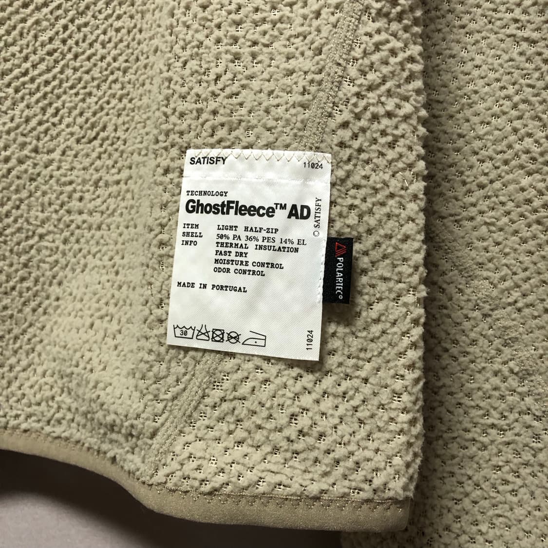 새티스파이 고스트플리스 AD 라이트 하프집 문 상품이미지4