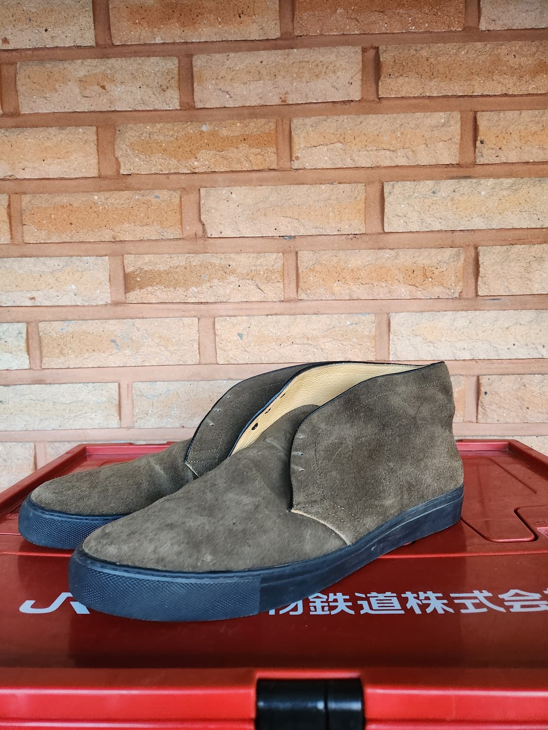 Route one 루트원 슈즈 스티브 맥퀸 처카부츠 상품이미지2