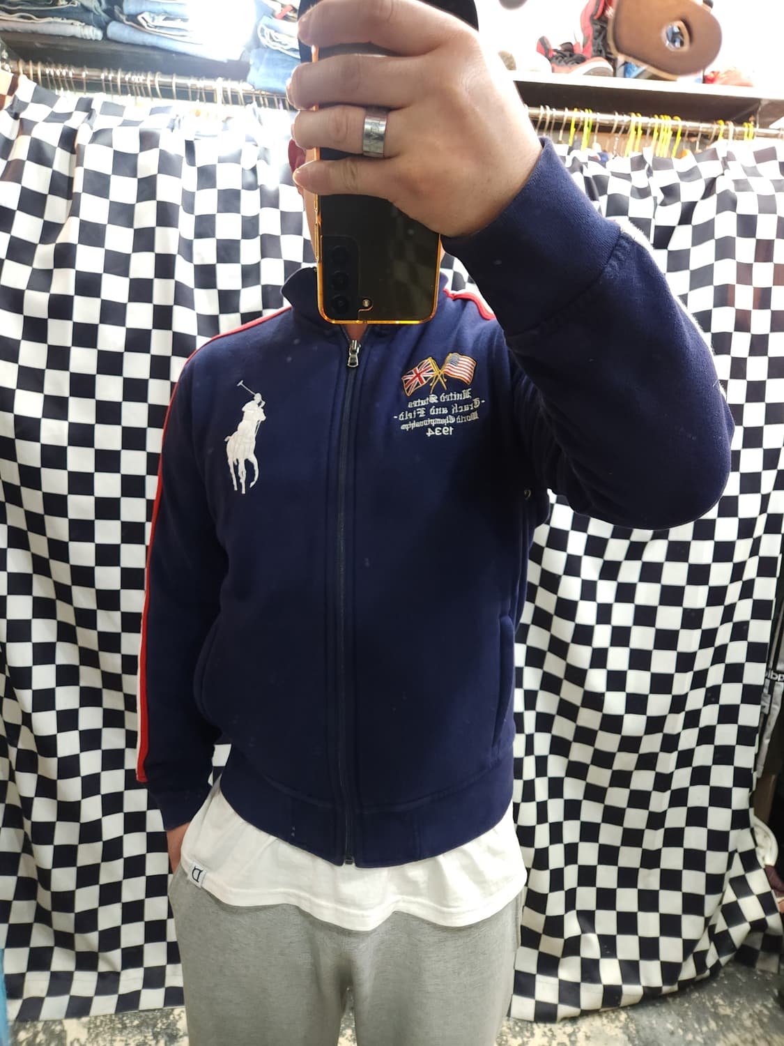 폴로 랄프로렌 usa 빅포니 트랙 엔 필드 집업 자켓

 상품이미지10