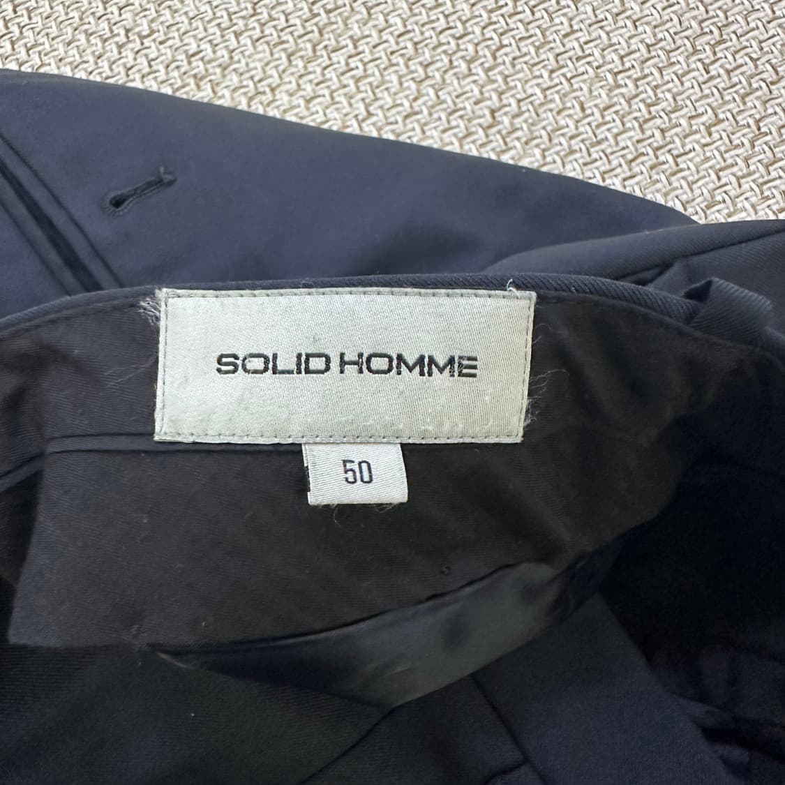 50 솔리드옴므 슬랙스 팬츠 0420D 상품이미지2