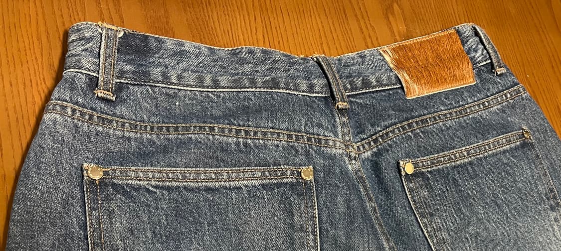 STU 플레이 데님 초판 (코팅, 워싱) M 상품이미지3