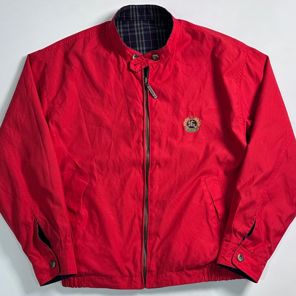 버버리 베이지 블루종 자켓  상품이미지5