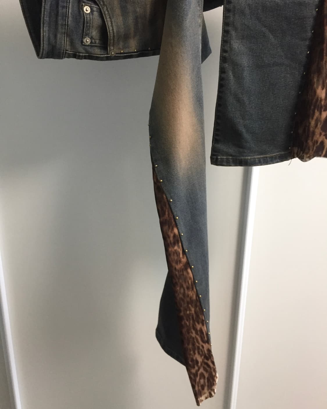 오네갸루 00‘s Gold Stud Leopard Pants  상품이미지6