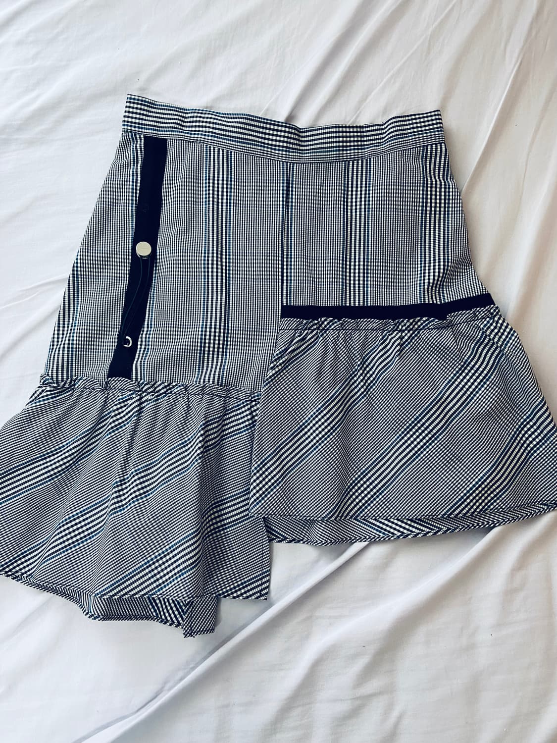 Noir 체크 미니 스커트 상품이미지2