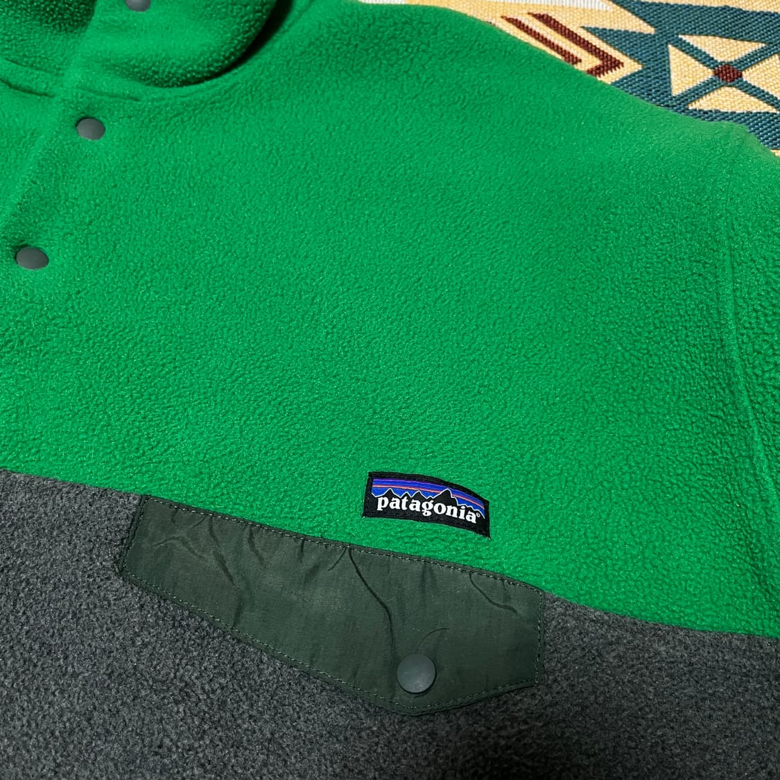 파타고니아 신칠라 투톤 컬러 스냅티 XXL 상품이미지3