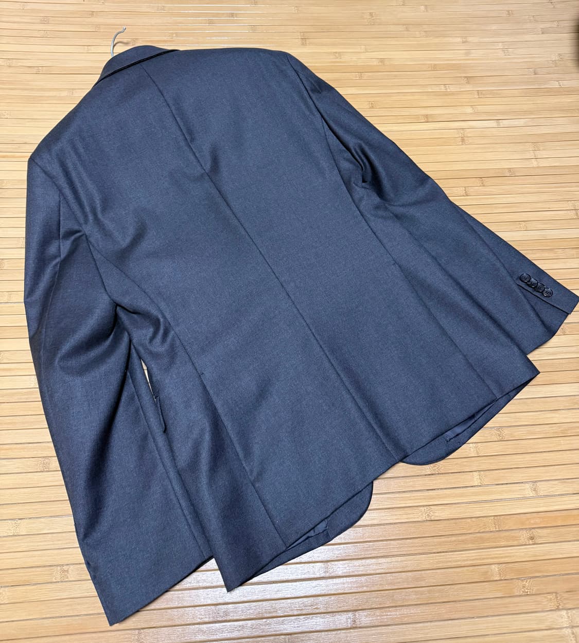 솔리드옴므 차콜그레이 수트 셋업 48 상품이미지2