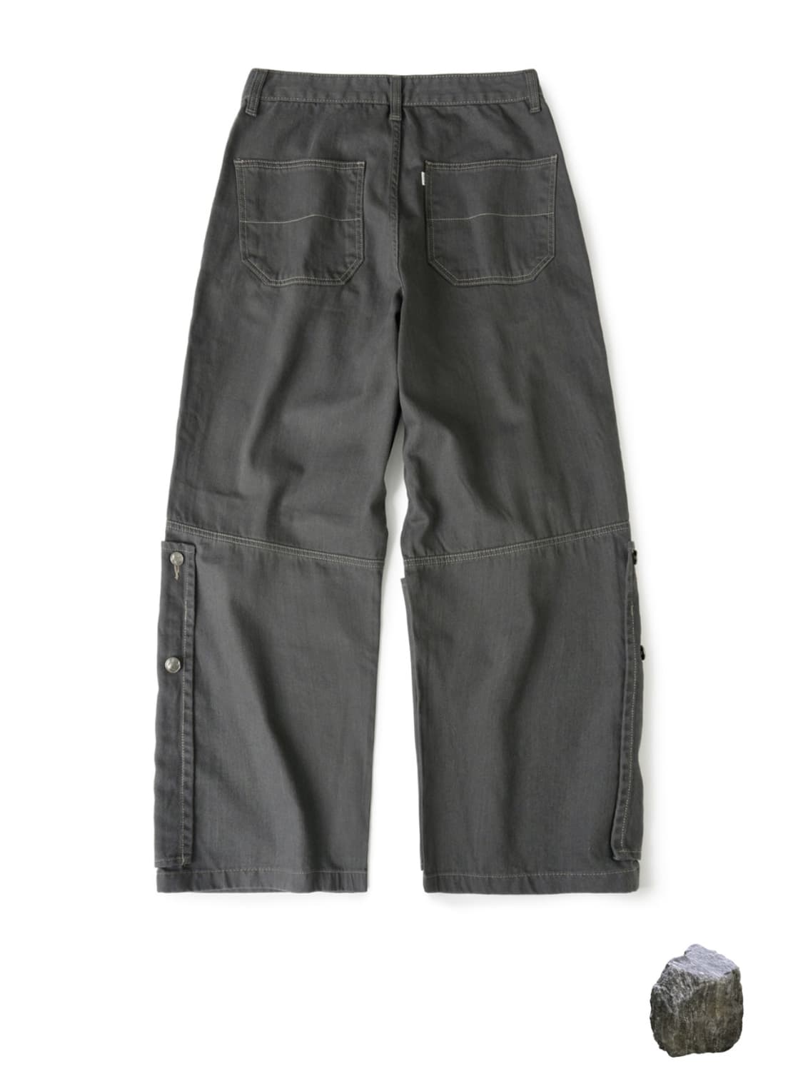 해칭룸 아머 진 armor jeans charcoal (4) 상품이미지2