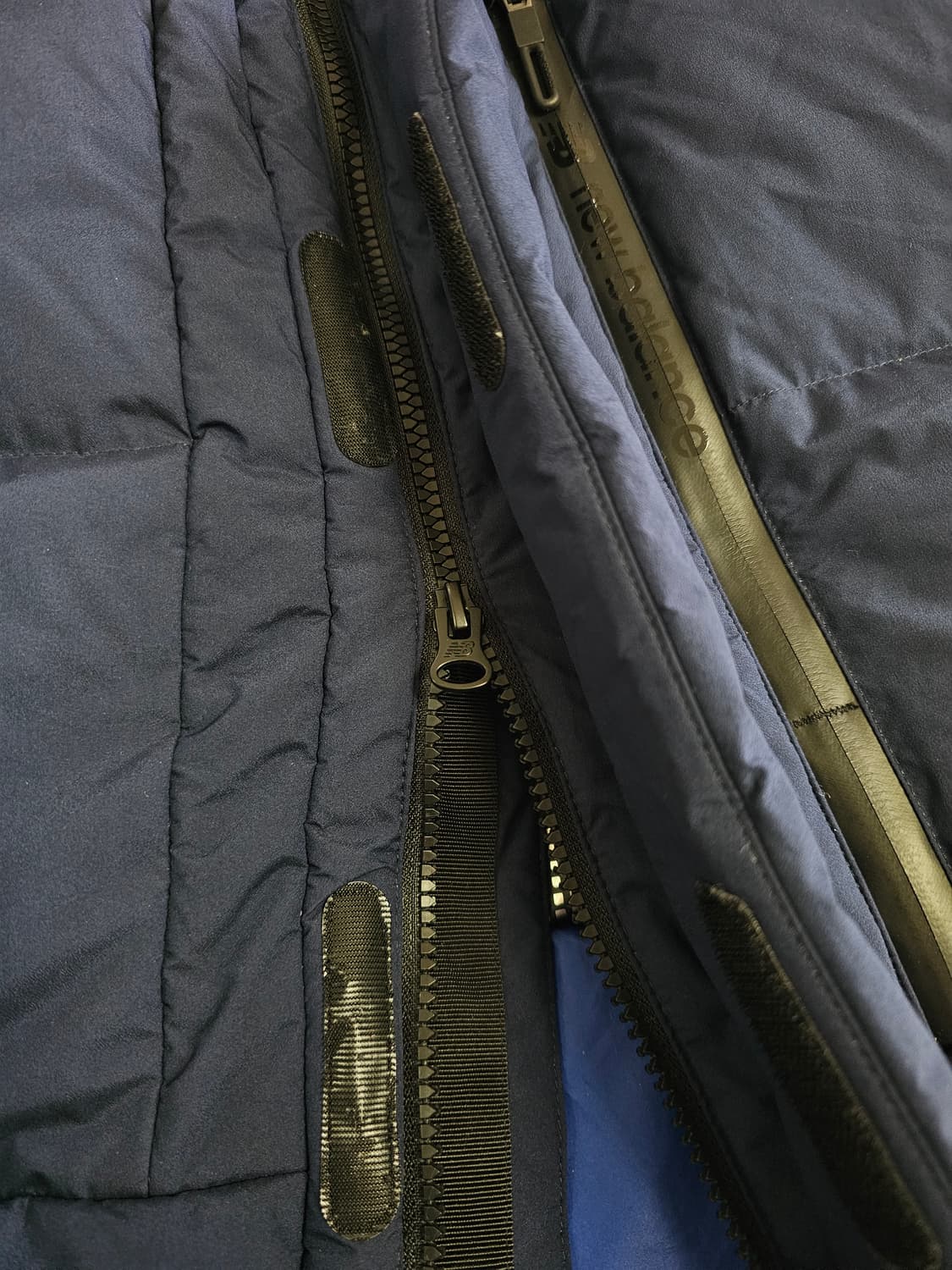 뉴발란스 남성 구스 미드 다운 패딩 L 네이비 상품이미지3