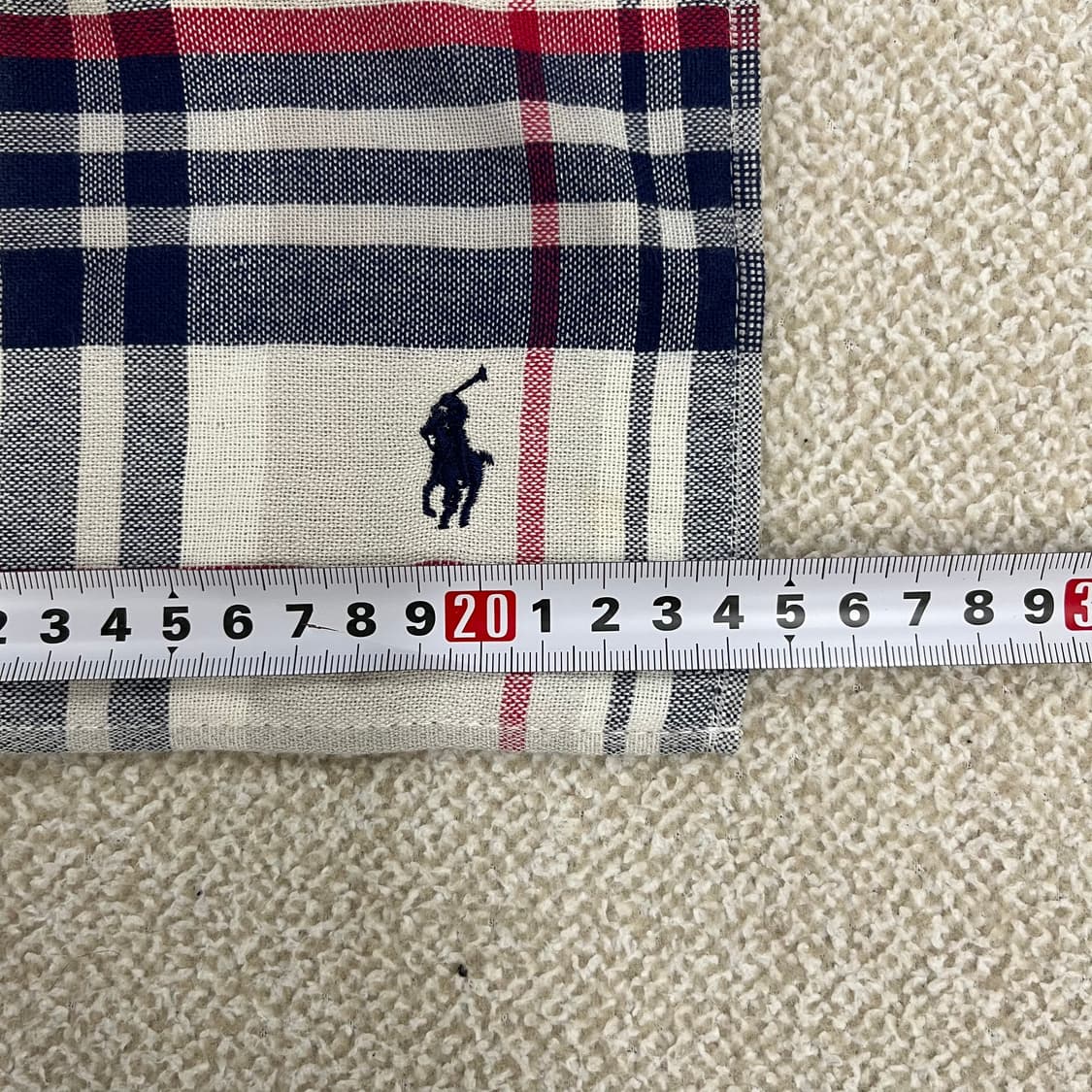 실측확인 폴로랄프로렌 코튼 타월 손수건 0210M 상품이미지2