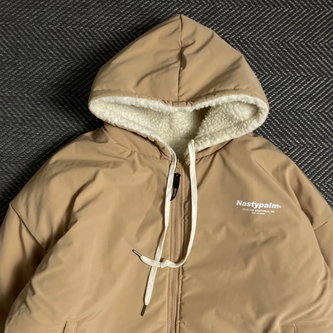 네스티 팜 플리스 리버시블 후드 자켓y 4846 상품이미지5
