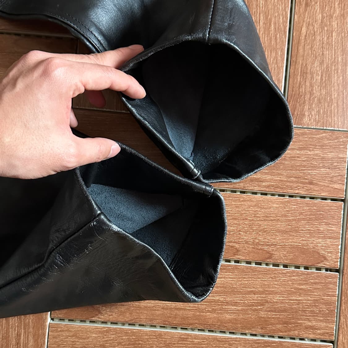 B.h.h clothing cow-hide leather pants 상품이미지5