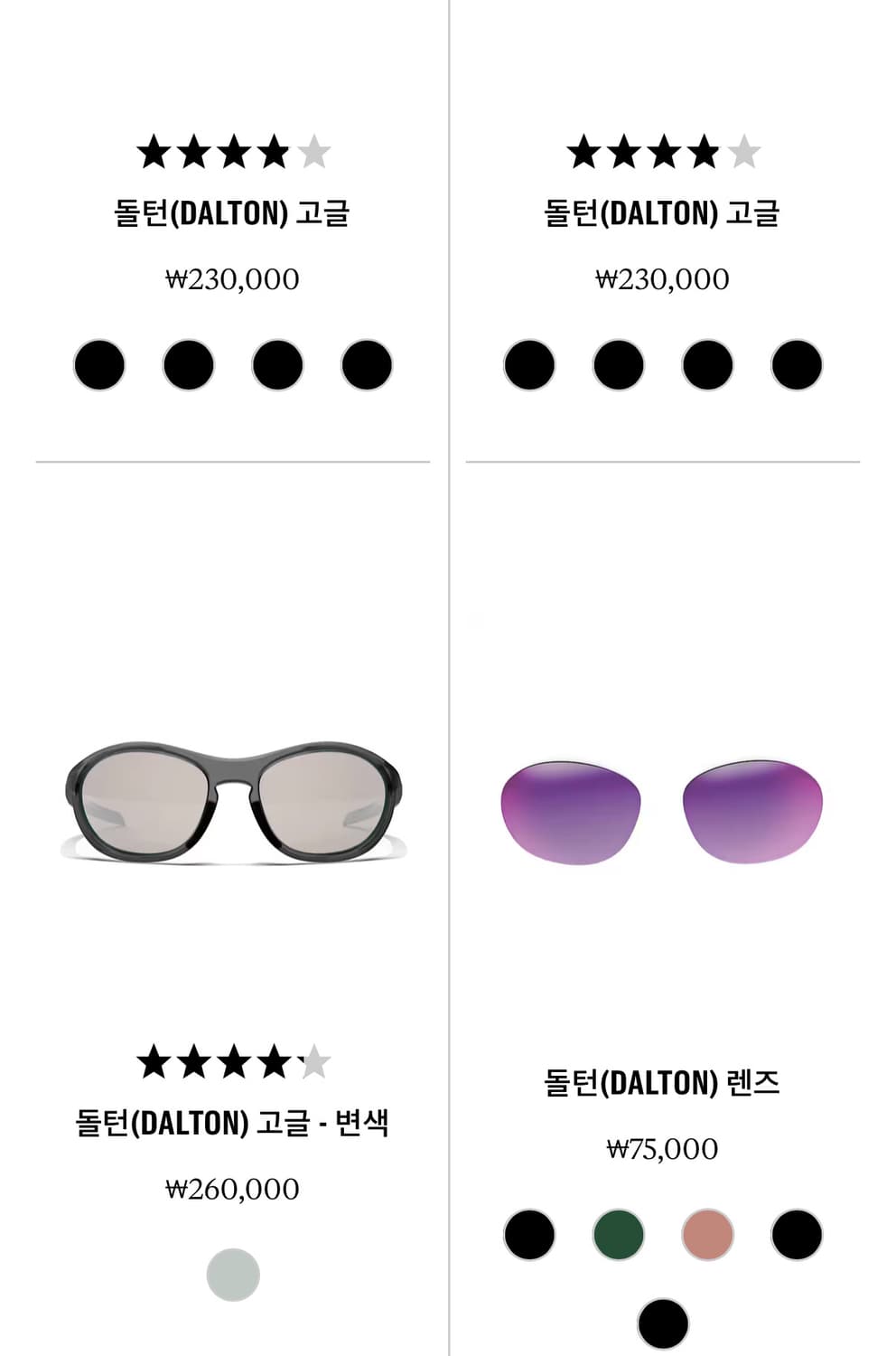 Rapha DALTON 라파 돌턴 고글 변색 상품이미지3