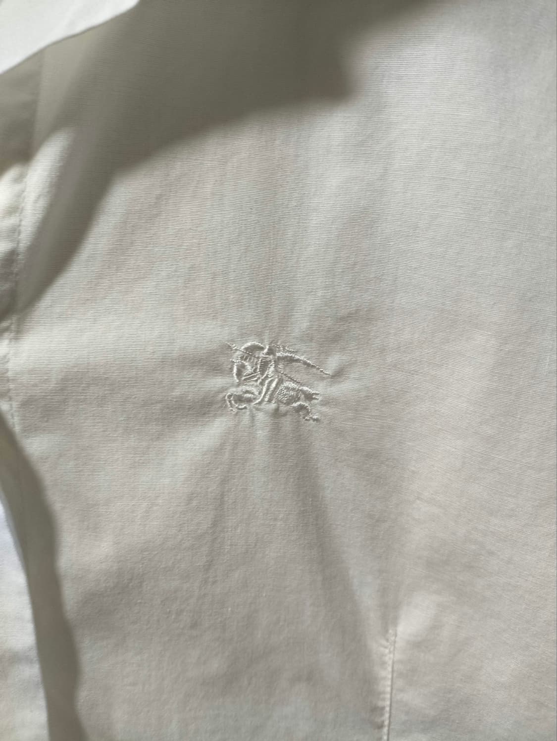 버버리 오픈 카라 셔츠 블라우스 상품이미지3