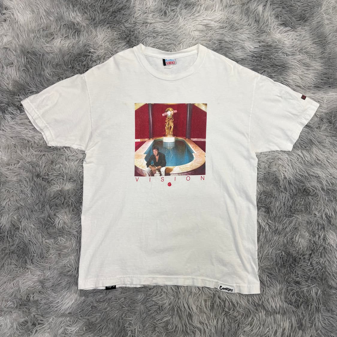 빈티지 Scarface 스카페이스 토니몬타나 Vision 티셔츠 상품이미지1