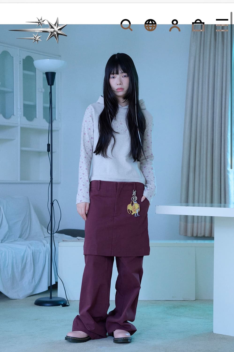 나이스고스트클럽 상의 bunnybear doll hoodie 상품이미지3