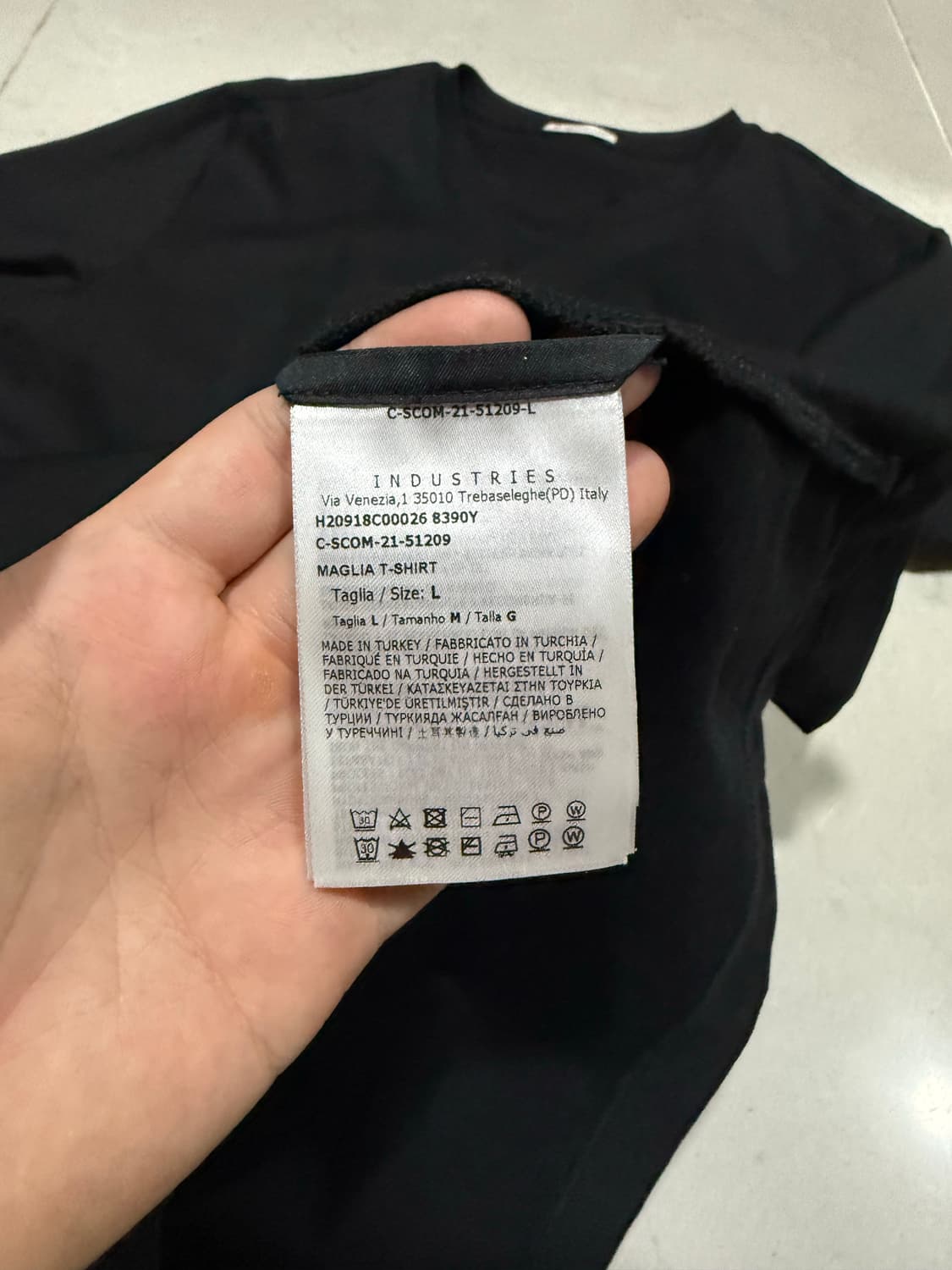 [당일출고,L사이즈] 몽클레어 더블와펜 반팔 상품이미지3