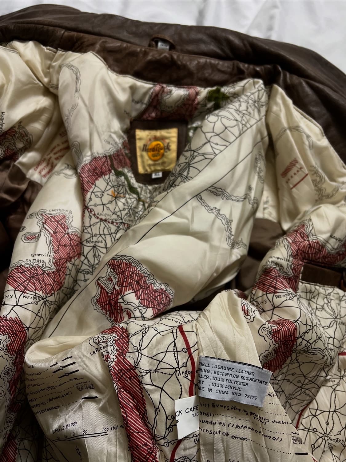 하드락카페 뉴올리언스 가죽 자켓 상품이미지6