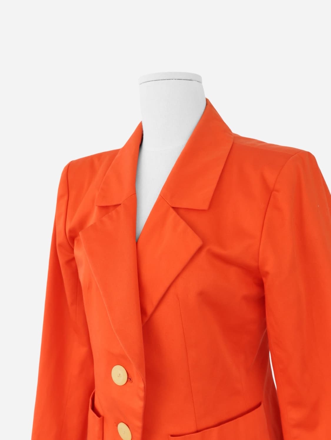 Yves Saint Laurent Orange Cotton Blazer  상품이미지5