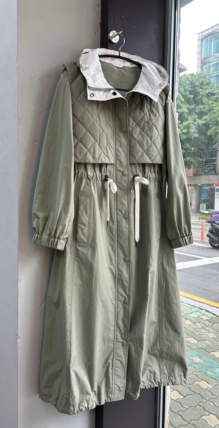 55~66/ 브루넬로 쿠치넬리 24FW 퀼팅 하이브리드 코트 상품이미지4