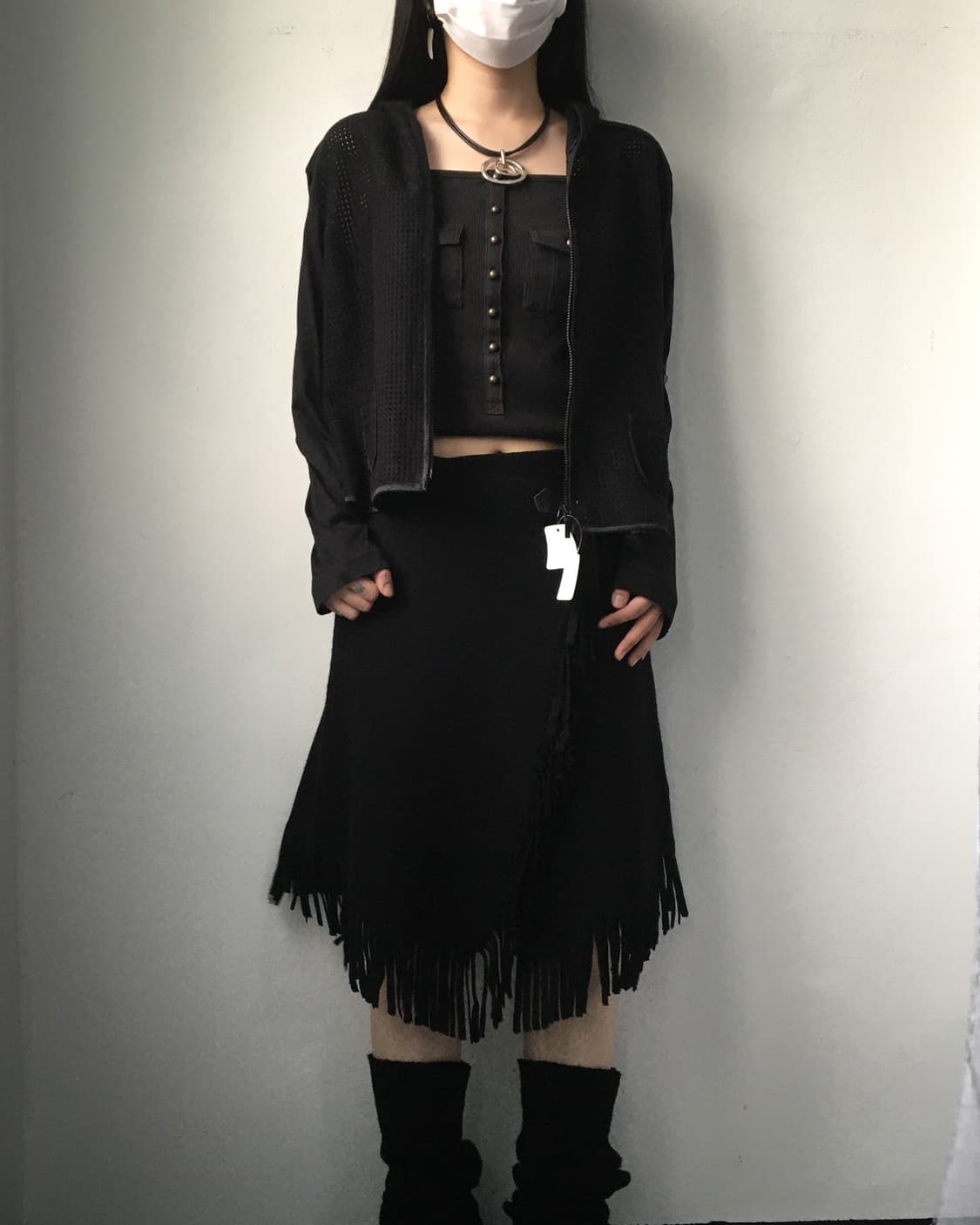 Punching point hood zip up 상품이미지6