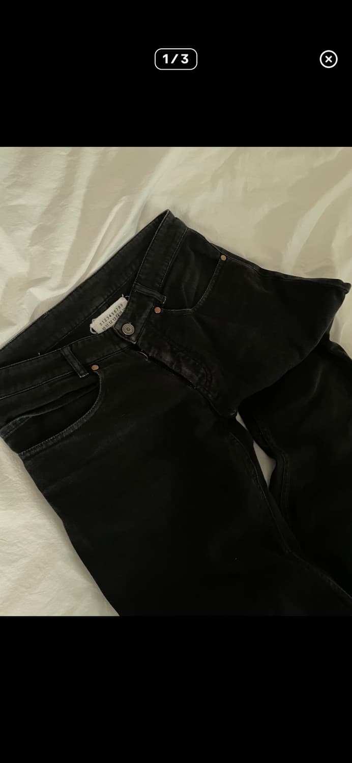 마르지엘라 레귤러 핏 데님팬츠 상품이미지1