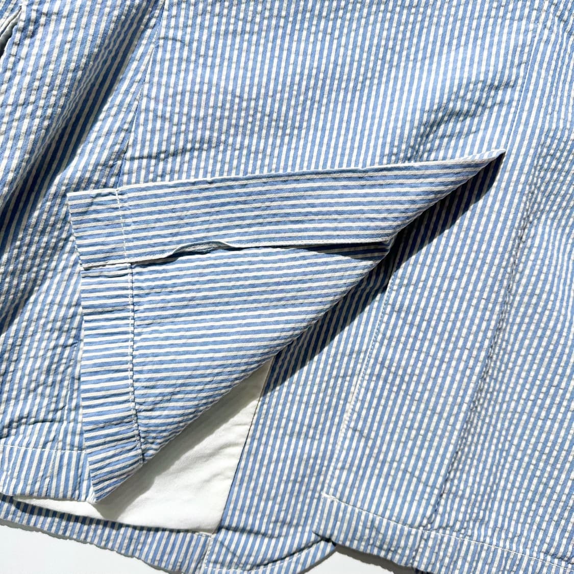 폴로 랄프로렌 시어서커 스트라이프 싱글 3B 블레이저 자켓 상품이미지6