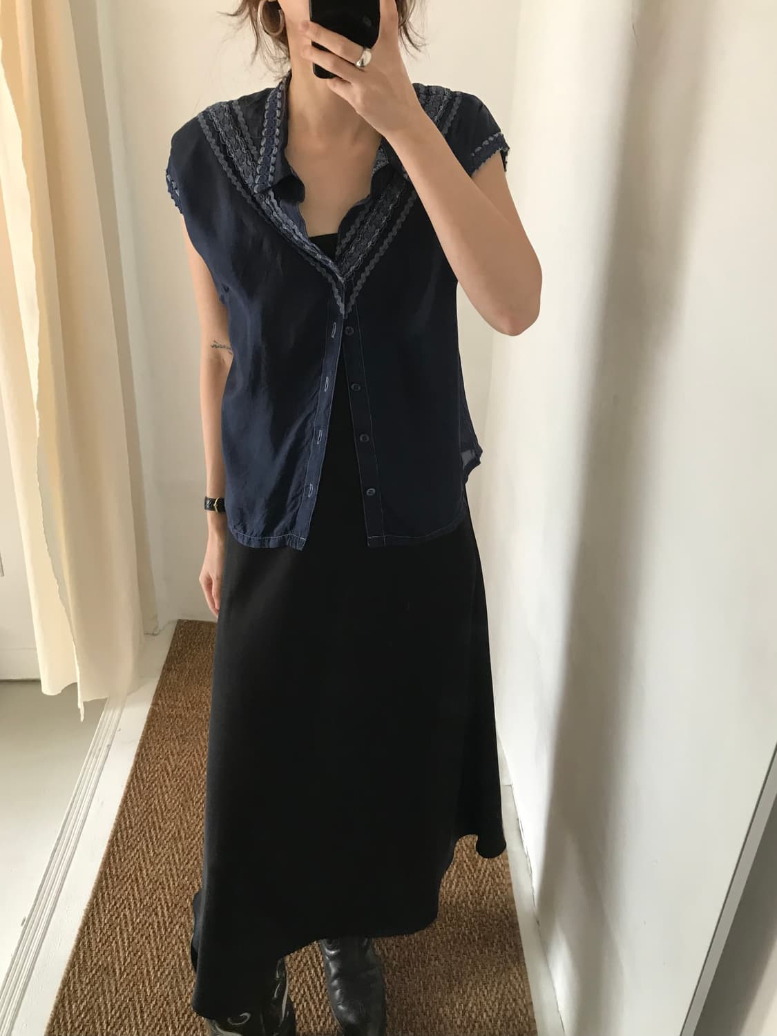 point detail shirt 상품이미지2