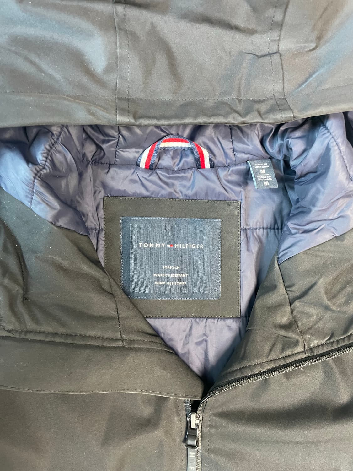 타미힐피거 경량 패딩 바람막이 블랙 상품이미지6