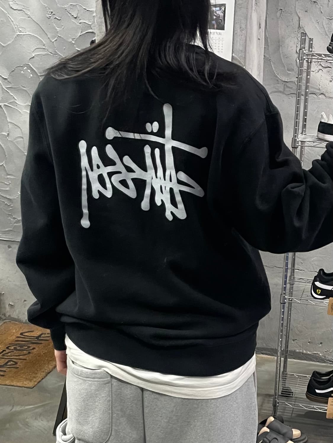 스투시 스탁로고 스웻셔츠 상품이미지8