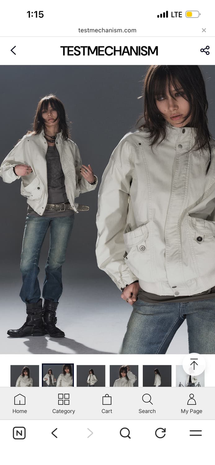 WEARANDTEAR Washed Punk Utility Jacket M 상품이미지4