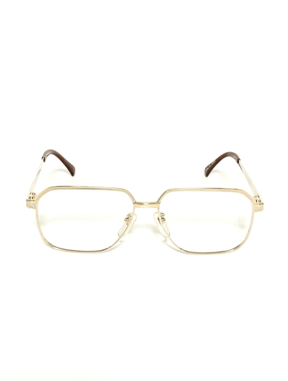 데드스탁 클래식 골드 메탈 스퀘어  빅사이즈 안경테  상품이미지2