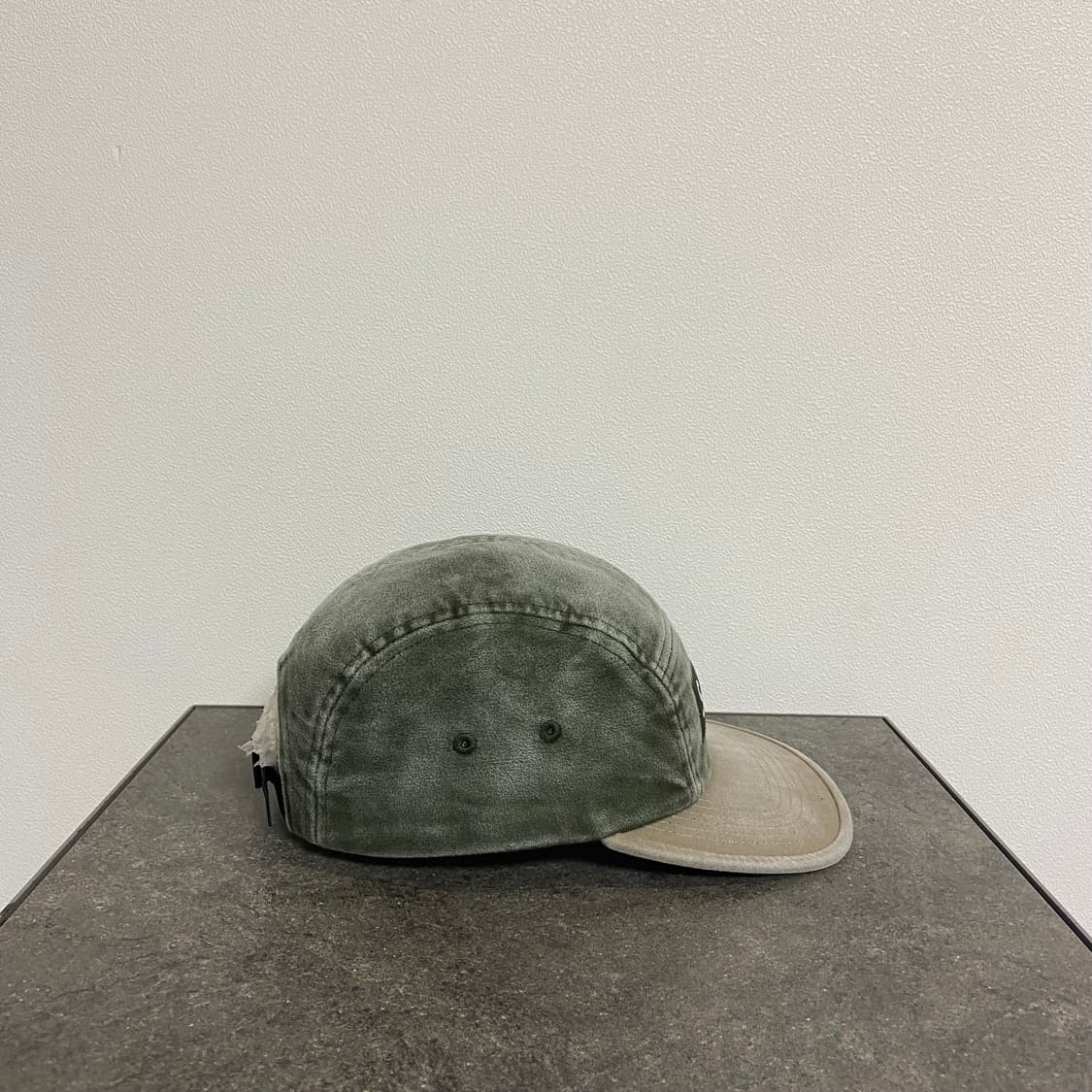 (OS) 슈프림 박스로고 캠프캡 모자 워시드 올리브 카키 상품이미지3