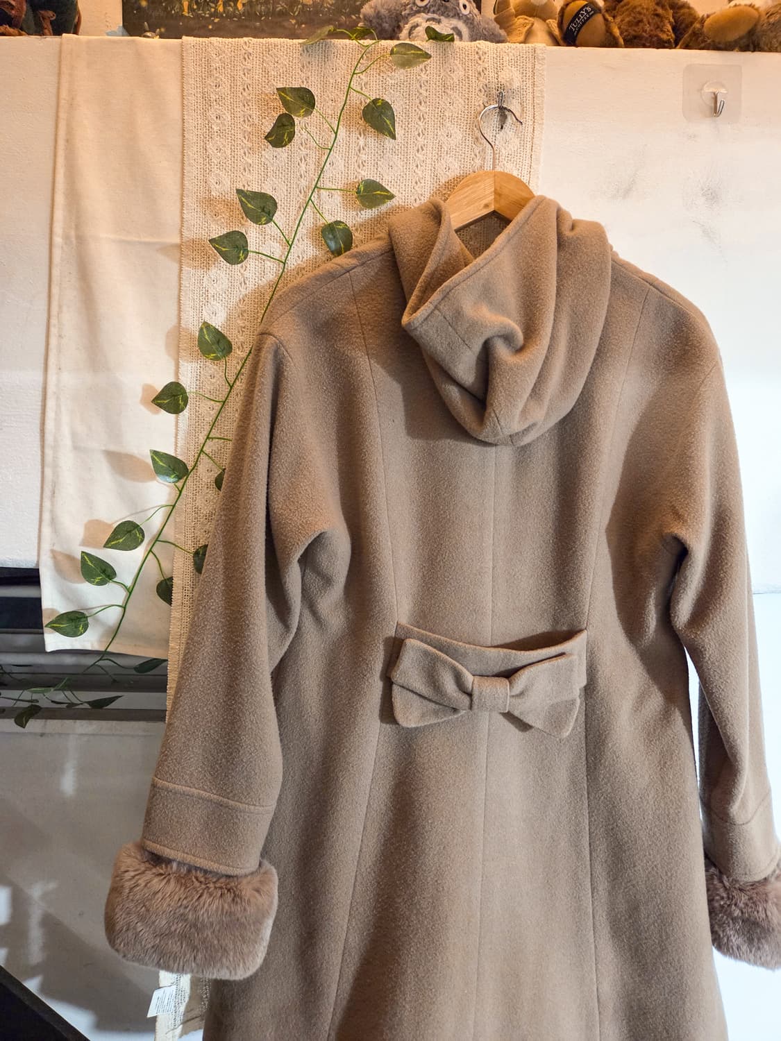 Lodispotto 초코라떼 후드 코트 상품이미지7