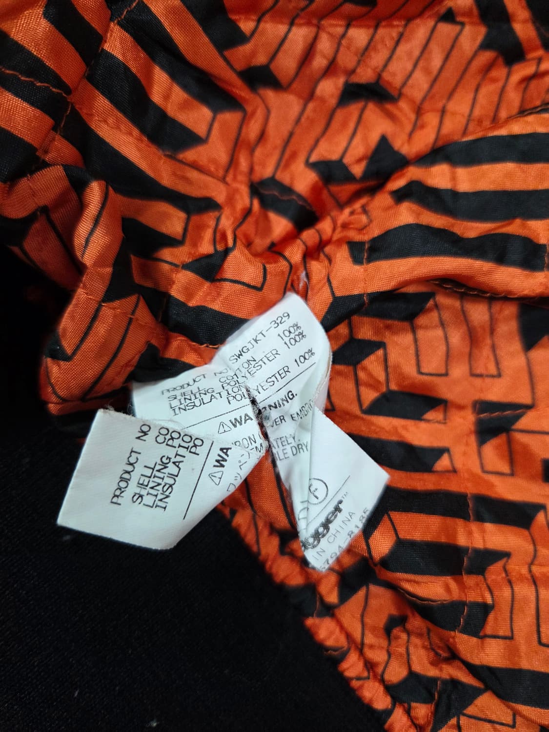 스웨거 원워싱 하이넥 봄버 재킷 상품이미지9