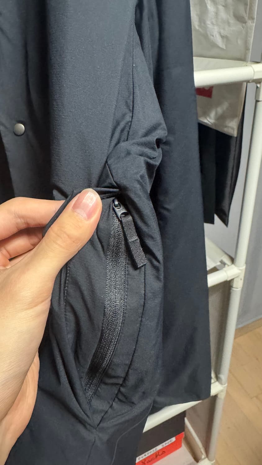 [M] 베일런스 quoin 자켓 블랙 상품이미지2