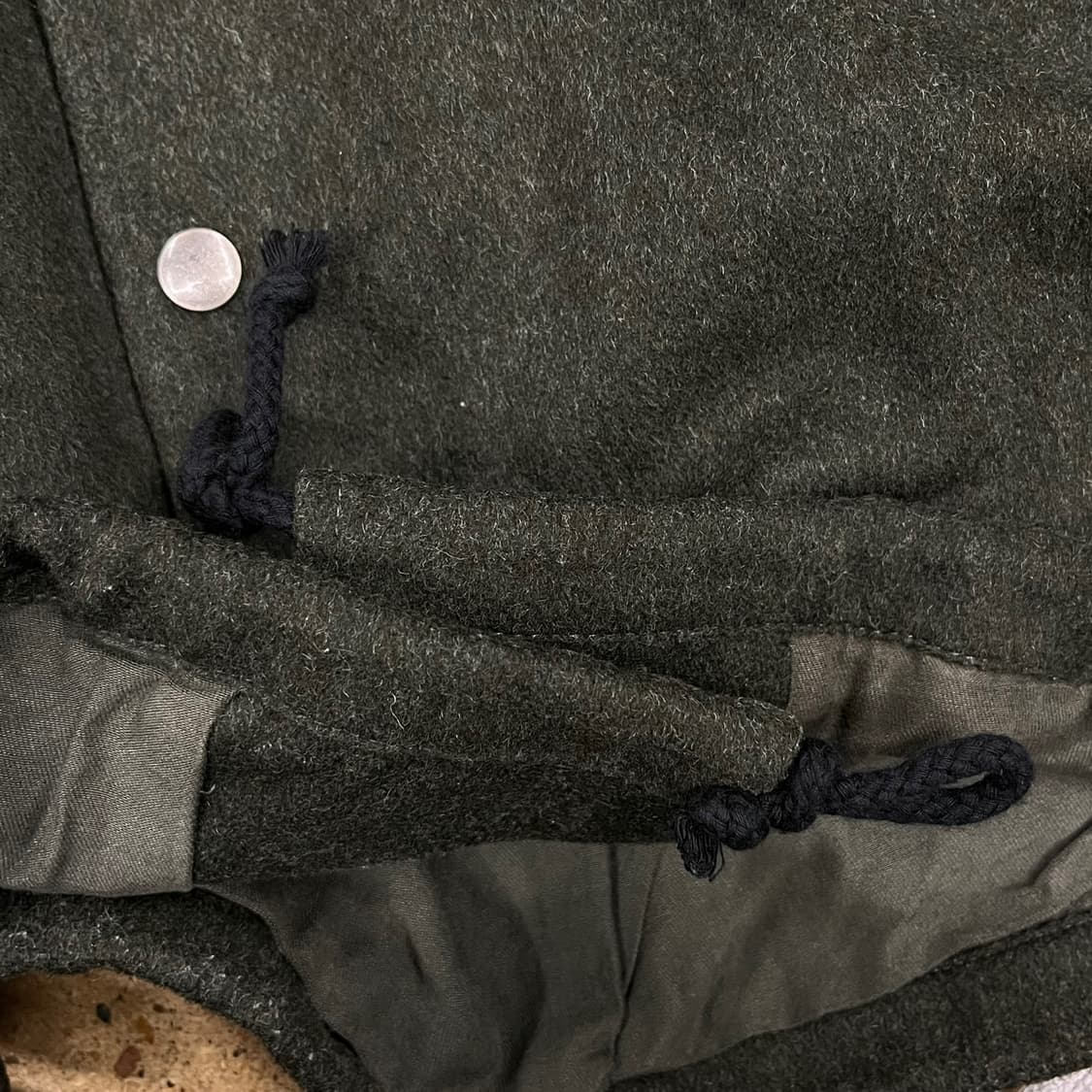 [정품/S] A.P.C. 아페쎄 울 알파카 후드 코트 b14 상품이미지5