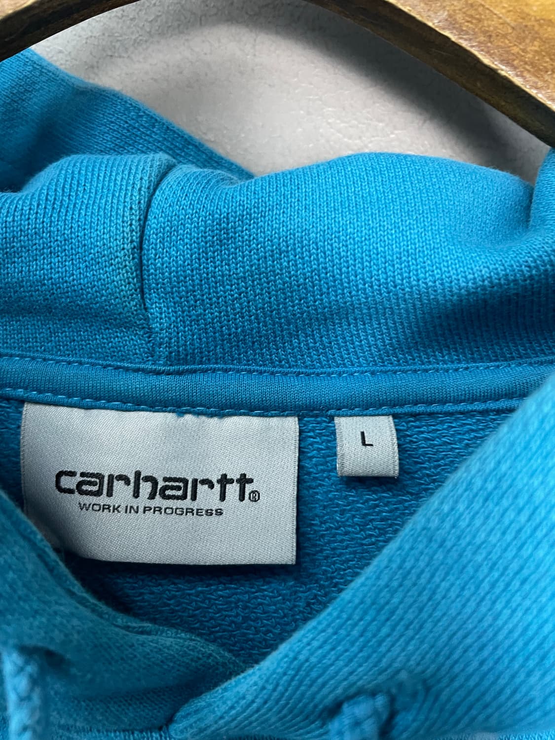 칼하트 WIP 스펠아웃 후드티 H1740 상품이미지4