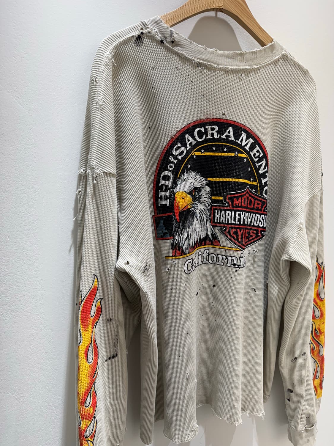 빈티지 와플 긴팔 상품이미지8