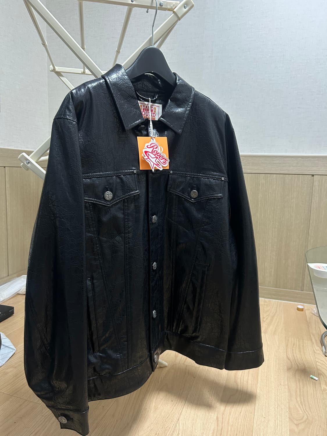 샌드사운드 유광트러커자켓M 상품이미지1