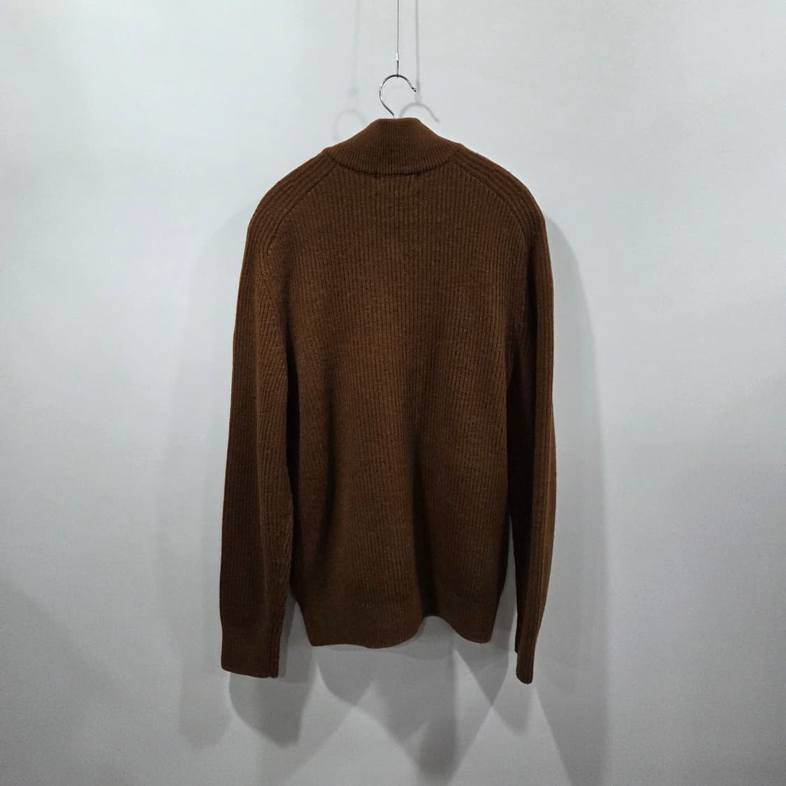 다니엘크레뮤 울 블랜드 투웨이 니트집업 100 상품이미지5