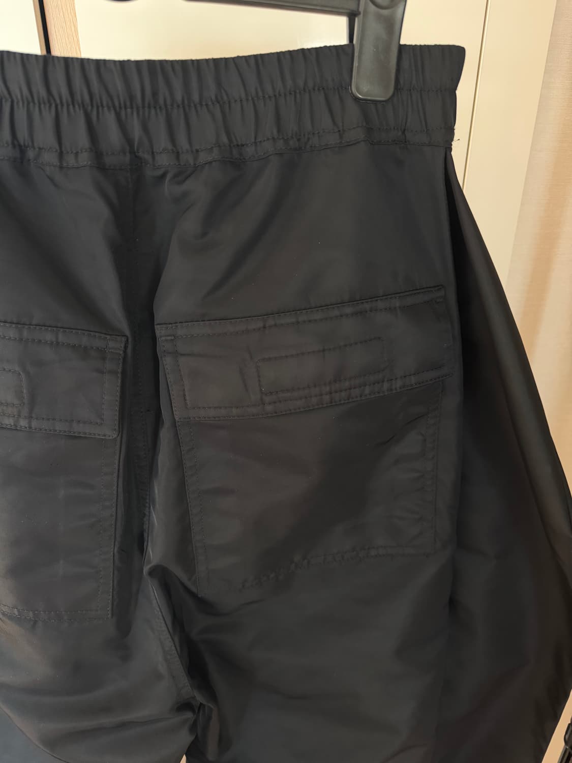 릭오웬스 다크쉐도우 바벨 푸셔 팬츠 블랙 상품이미지4